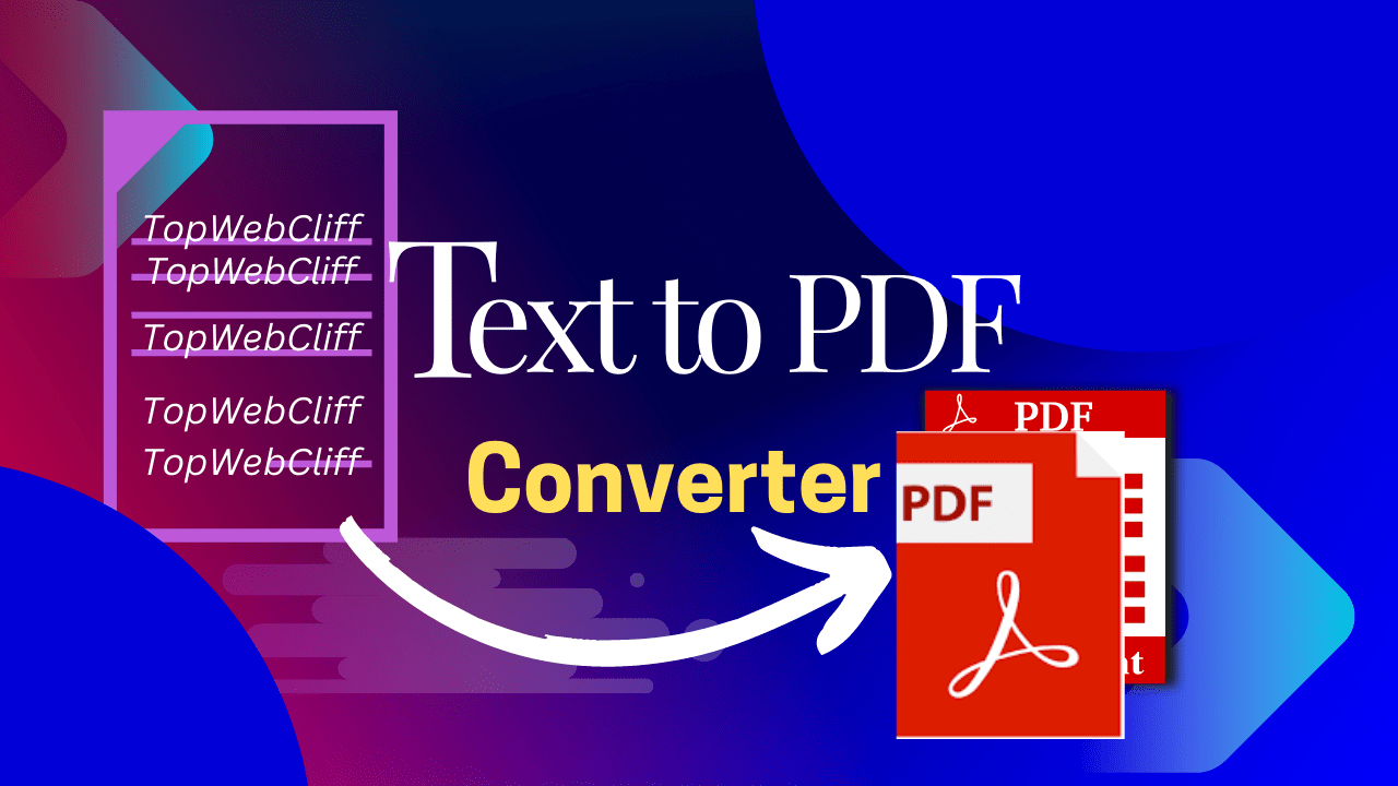 Text to PDF