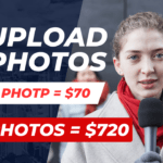 Earning 720 Dollars Daily by Uploading Photos