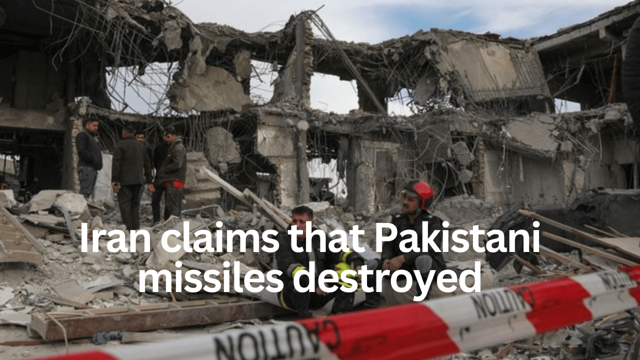 Iran Claims that Pakistani Missiles Destroyed 7