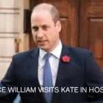 Prince William visits Kate in Hospital