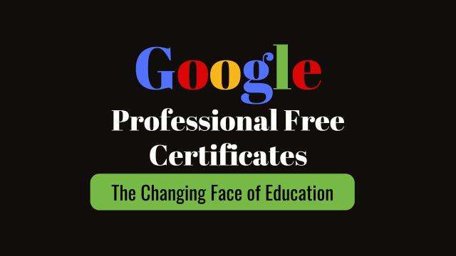 The Rise of Google Professional Certificates