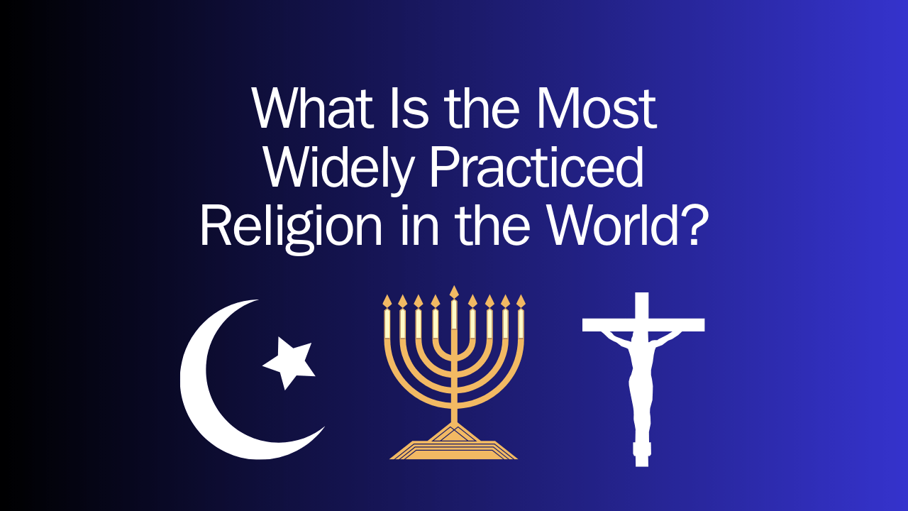 Most Widely Practiced Religion in the World