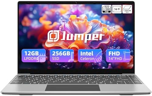 Jumper Laptop 12GB LPDDR4 RAM 256GB